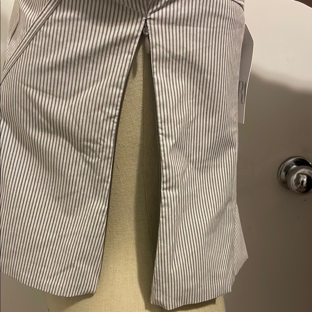 NWT Zara Striped Strapless Top - Picture 5 of 6